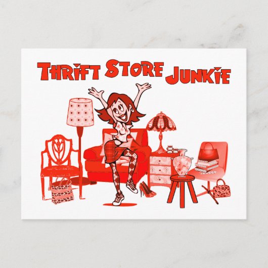 Drift Store Junkie Briefkaart (Voorkant)