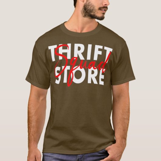 Drift Store Squad Thrift Shopping Second T-shirt (Voorkant)