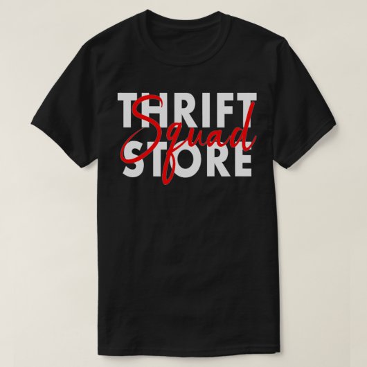 Drift Store Squad Thrift Winkelend Tweede hand T-shirt (Design voorkant)
