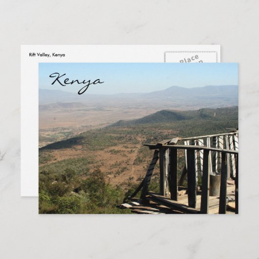 drift vallebalkon briefkaart (Voorkant / Achterkant)