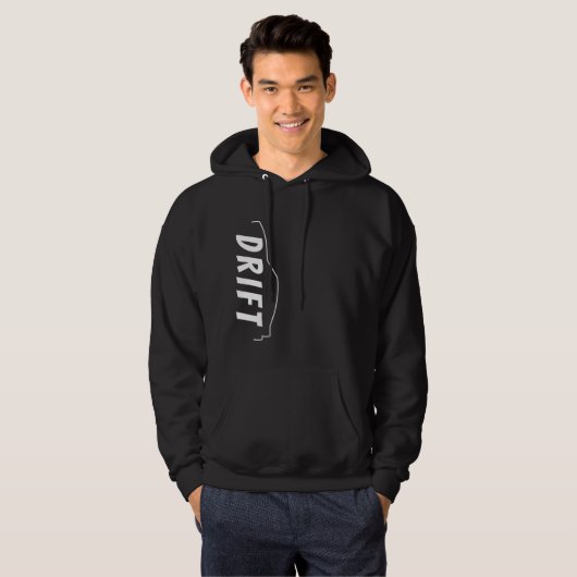 drift vertical text hoodie (Voorkant volledig)