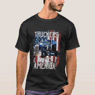 Drift voor vrachtwagenchauffeur t-shirt