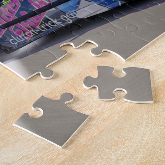 Drift-wagen voor immers legpuzzel (Zijkant)