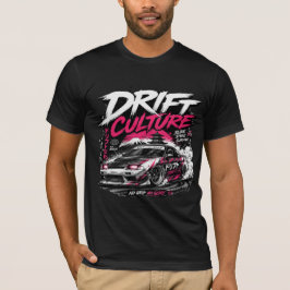 Driftcultuur JDM sportauto grafische kleding T-shirt