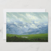Drifting Clouds door Caspar David Friedrich Bedankkaart (Voorkant)