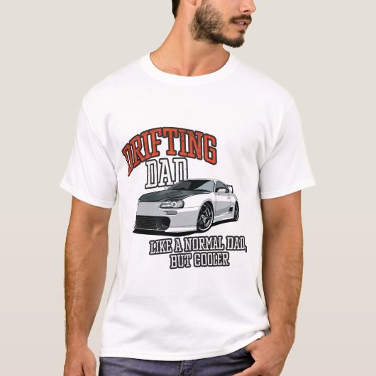 Drifting Dad JDM autoracen T-shirt (Voorkant)