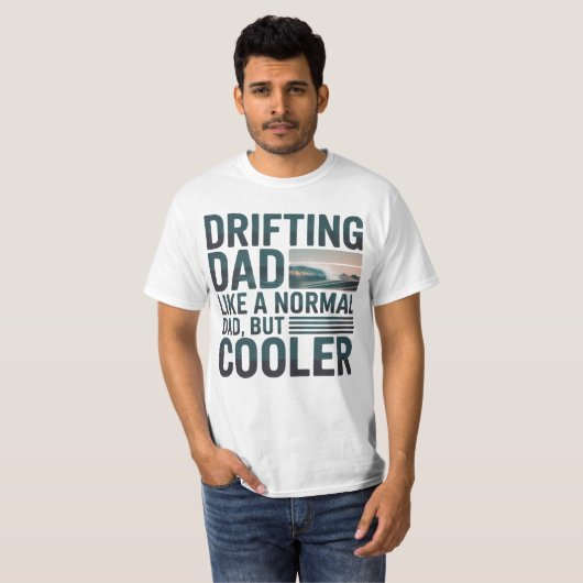 Drifting Dad T-Shirt - Grappig Drift Racing Car Gi (Voorkant volledig)