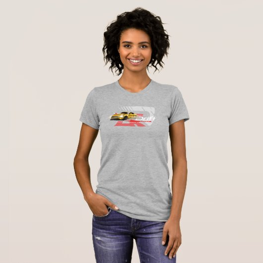 Drifting | Dames Slim Fit T-shirt (Voorkant volledig)