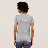 Drifting | Dames Slim Fit T-shirt (Achterkant volledig)