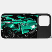 DRIFTING GROENE JAPANSE TUNED AUTO Case-Mate iPhone CASE (Achterkant (horizontaal))