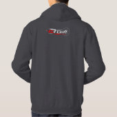 Drifting | Heren Hoodie (Achterkant)