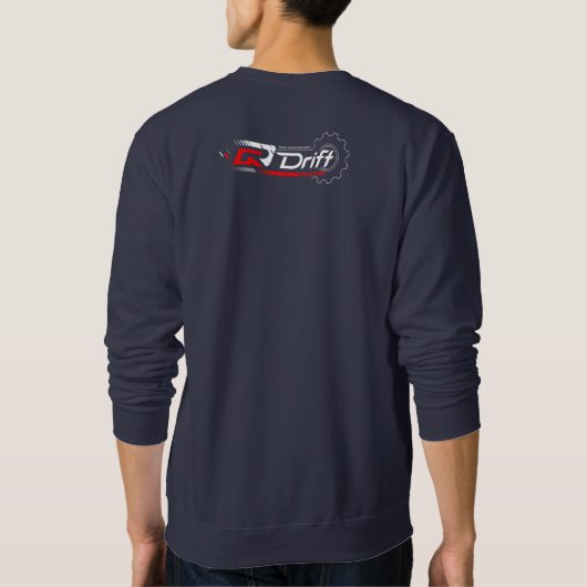 Drifting | Heren sweatshirt (Achterkant)