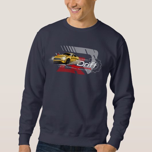 Drifting | Heren sweatshirt (Voorkant)