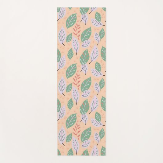 Drifting Leaves Yogamat (Voorkant)