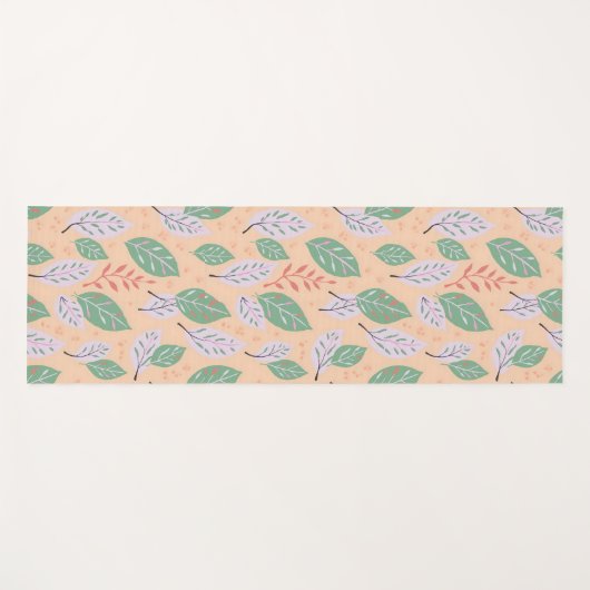 Drifting Leaves Yogamat (Voorkant (horizontaal))