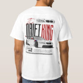 Drifting Machine – Speed & Smoke t shirte T-shirt (Achterkant)