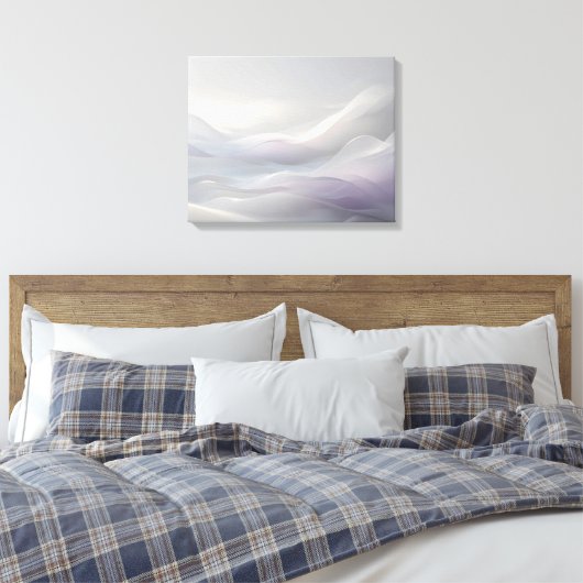 Drifting March Ether Canvas Afdruk (Insitu (Slaapkamer))