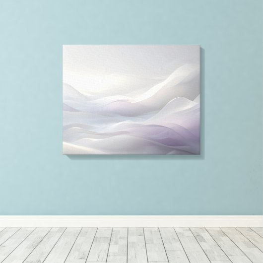 Drifting March Ether Canvas Afdruk (Insitu (Houten vloer))