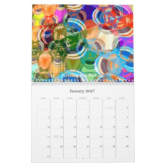 Drifting to a Dream, Colors & Time - 2011 Calen... Kalender (Jan 2027)