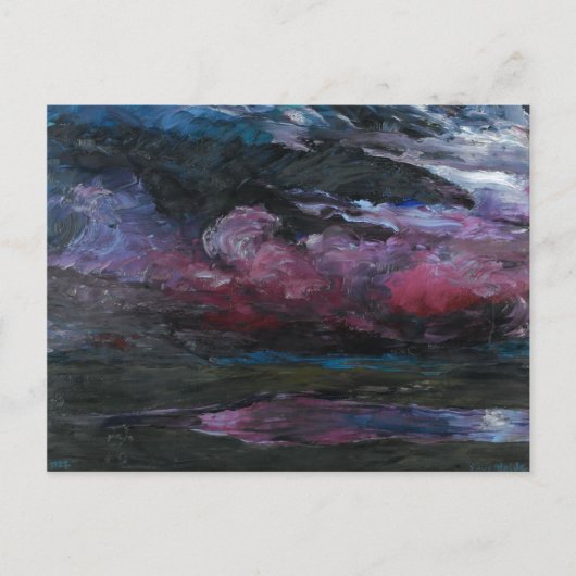 Drifting zware wolken | Emil Nolde | Briefkaart (Voorkant)