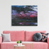 Drifting zware wolken | Emil Nolde | Canvas Afdruk (Insitu (Woonkamer))