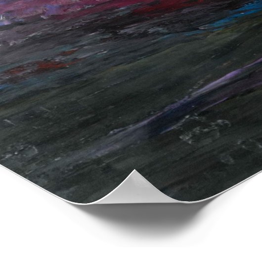 Drifting zware wolken | Emil Nolde | Poster (Hoek)