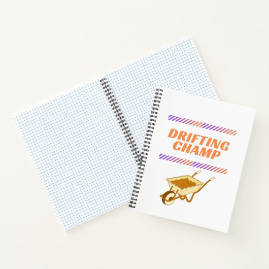 driftkampioen notitieboek (Binnen)