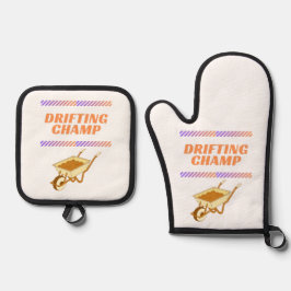 driftkampioen ovenwant & pannenlap set