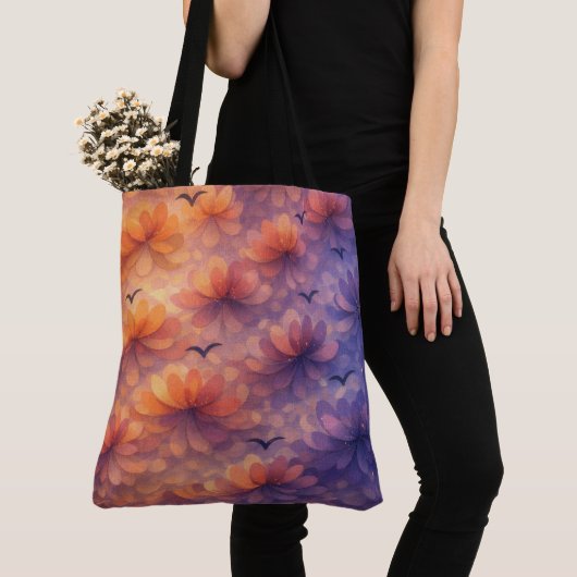 Driftlight Bloom Tote Bag (Dichtbij)