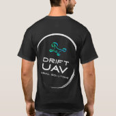 DriftUAV Mannen T-shirt (Achterkant)