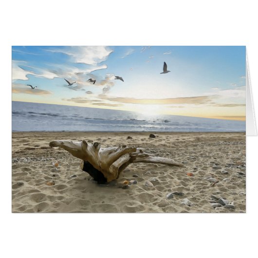 Driftwood - 5 x 7-inch Art Kaart (Voorkant Horizontaal)