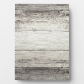 Driftwood achtergrond fotoplaat (voorkant)