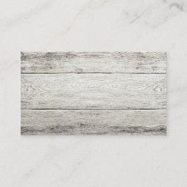 Driftwood achtergrond visitekaartje