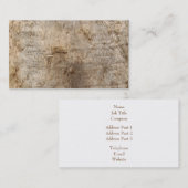 Driftwood Afbeelding. Afbeelding van Weathered Woo Visitekaartje (Voorkant / Achterkant)