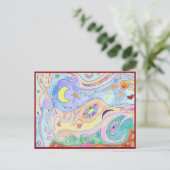 Driftwood Art Briefkaart (Staand voorkant)