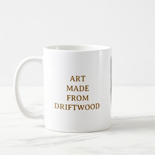 DRIFTWOOD ART MUG KOFFIEMOK (Links)