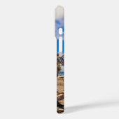 Driftwood artwork on Hokitika Beach, Nieuw-Zeeland Case-Mate iPhone Case (Achterkant / Links)