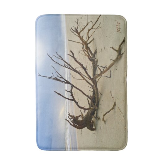 Driftwood Bathmat, klein of middelgroot Badmat (Voorkant Verticaal)