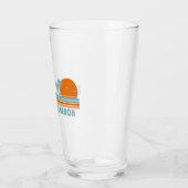 Driftwood Beach Georgia Sun Palm Trees Glas (Links)