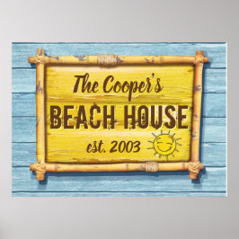 Driftwood Beach House poster 2