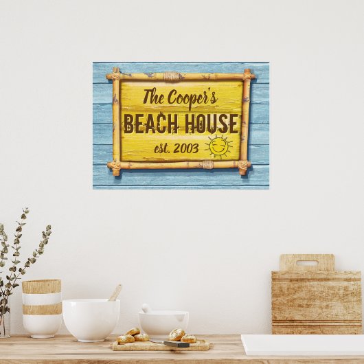 Driftwood Beach House poster 2 (Keuken)