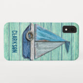 Driftwood Beach iPhone XR heldere jade Case-Mate iPhone Case (Achterkant (horizontaal))