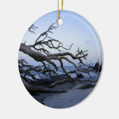 Driftwood Beach Keramisch Ornament (Links)
