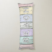 Driftwood Beach Lichaamskussen (Achterkant (Verticaal))