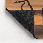 Driftwood Beach op Sunrise Jekyll Island Georgia Muismat (Hoek)