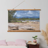 Driftwood Beach Scene Hangend Wandkleed (Slaapkamer)