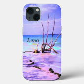 Driftwood Beach Schilderachtig geverfd Case-Mate iPhone Case (Achterkant)