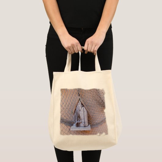 Driftwood Birdhouse Tote Bag (Voorkant (product))