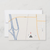 Driftwood Boom Tangerine Birds Paars lef Weddensch Kaart (Achterkant)