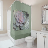 Driftwood Echeveria Douchegordijn (In situ)